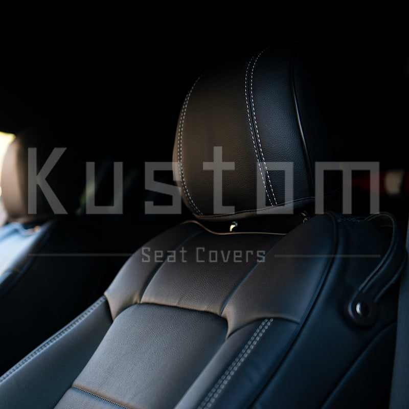 2015-23 Ford Mustang Coupe Leather Seat Covers
