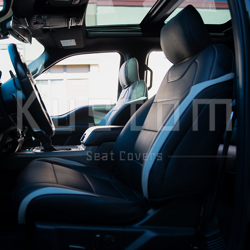 2015-20 Ford F150 Raptor Custom Leather Seat Covers