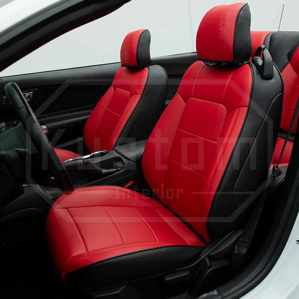2015-23 Ford Mustang Convertible Custom Seat Covers