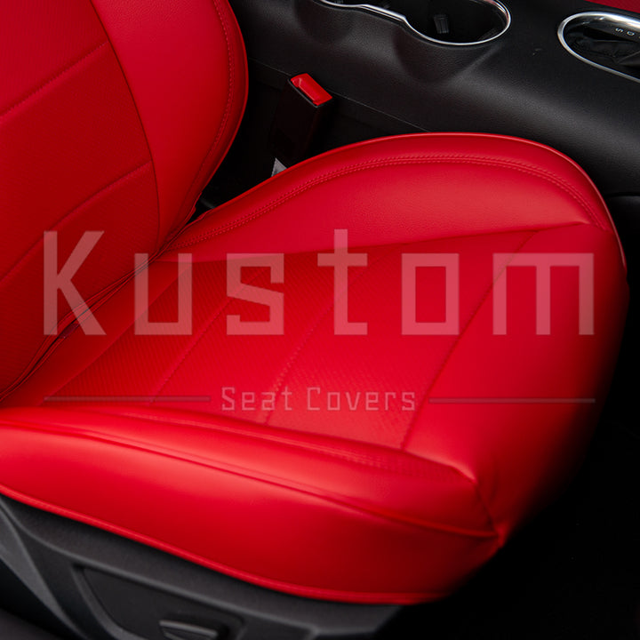 2015-23 Ford Mustang Coupe Leather Seat Covers