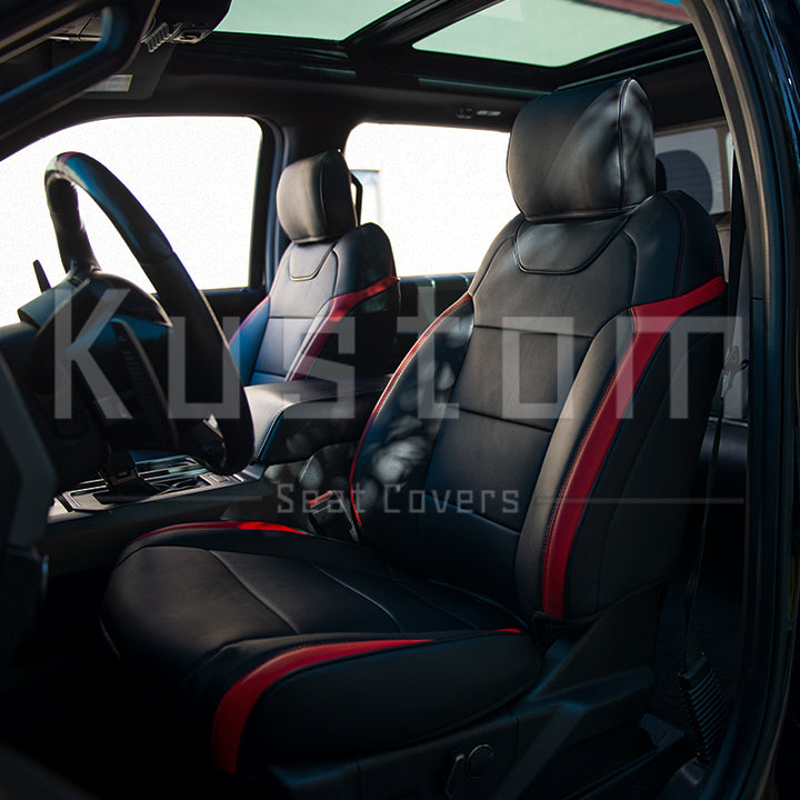 2015-20 Ford F150 Raptor Custom Leather Seat Covers