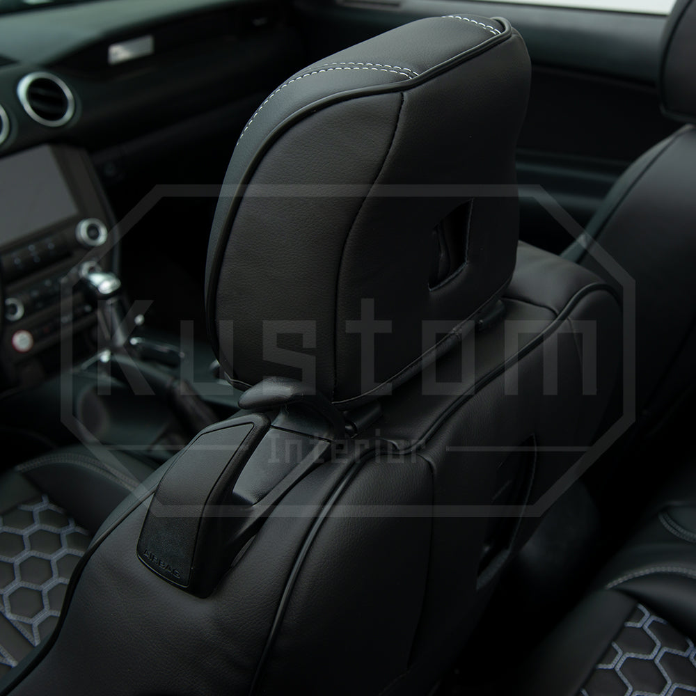 2015-23 Ford Mustang Convertible Custom Seat Covers