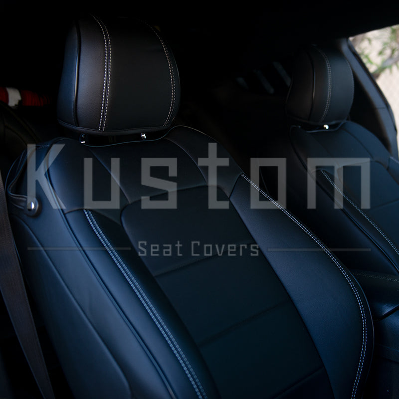 2015-23 Ford Mustang Coupe Leather Seat Covers
