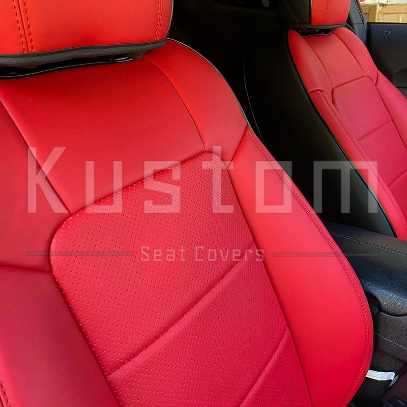 2015-23 Ford Mustang Coupe Leather Seat Covers