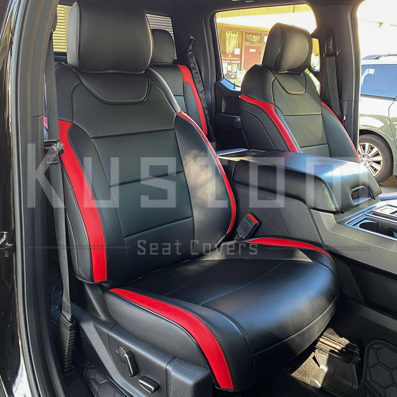 2015-20 Ford F150 Raptor Custom Leather Seat Covers
