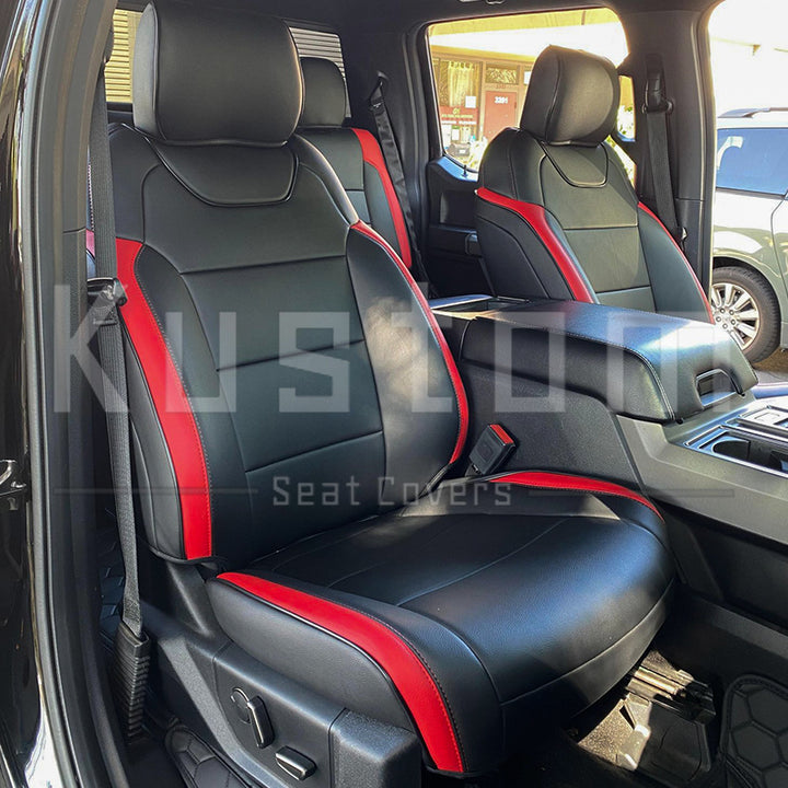 2015-20 Ford F150 Raptor Custom Leather Seat Covers