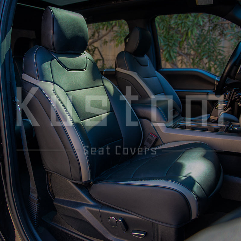 2015-20 Ford F150 Raptor Custom Leather Seat Covers