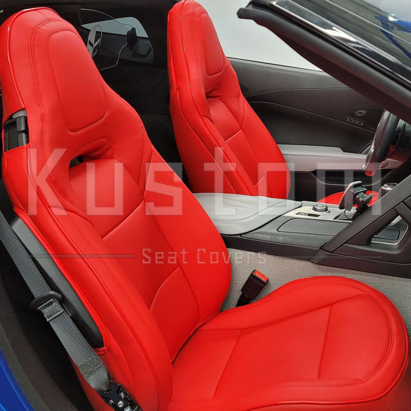 Corvette C7 Custom Leather Seat Covers