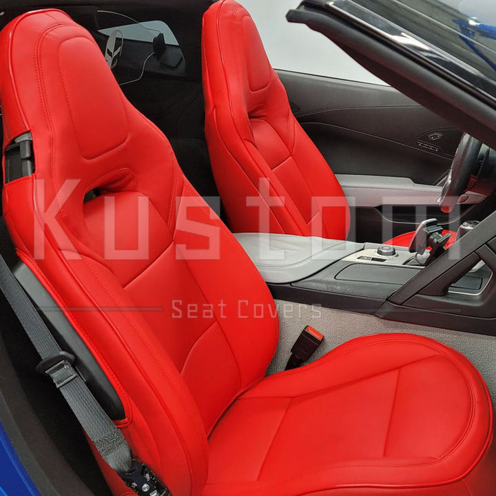 Corvette C7 Custom Leather Seat Covers