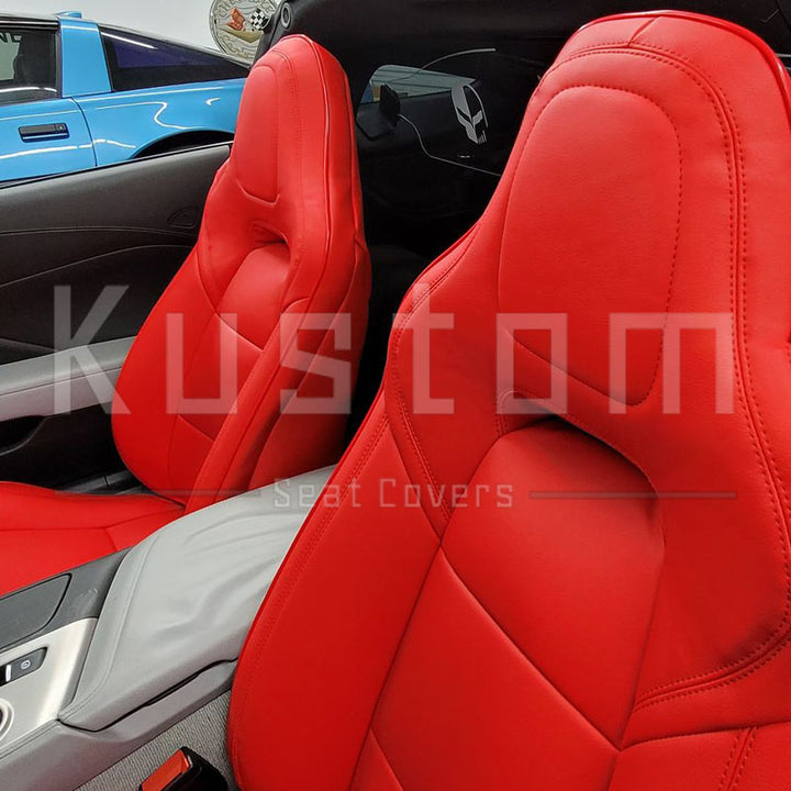 Corvette C7 Custom Leather Seat Covers