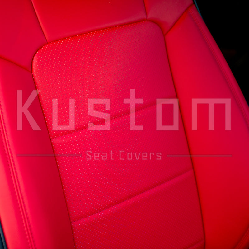 2015-23 Ford Mustang Coupe Leather Seat Covers