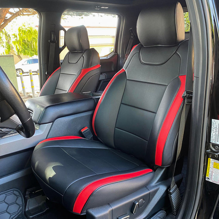 2015-20 Ford F150 Raptor Custom Leather Seat Covers