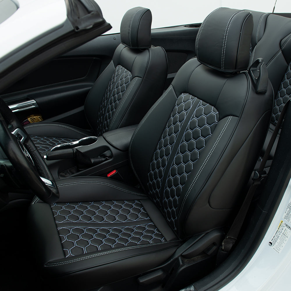 2015-23 Ford Mustang Convertible Custom Seat Covers